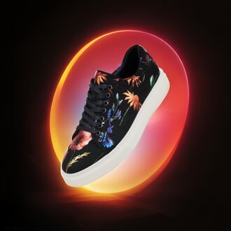 Lureaux Velour Flora Sneakers Lureaux - Handgemaakte Nette Schoenen Voor Heren Multicolor - 44