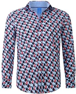 Lureaux Vino Overhemd-XXL Lureaux - Handgemaakte Nette Schoenen Voor Heren Multicolor