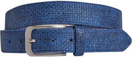 Lureaux Woven Aqua (Riem) Lureaux - Nette Riemen Voor Heren Blue