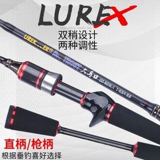 Lurekiller Carbon Forel Rod 1.8m Dubbele Tips Effen UL tip Spinning/Casting Staaf UL/L action lokken 2-6g/3-10g 1.8M SPINNING ROD