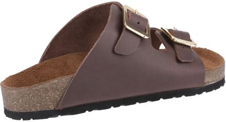 Lushill Leren Dames Bruine Sandalen - EU 36 / UK 3