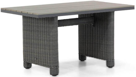 Lusso high lounge table off black Zwart