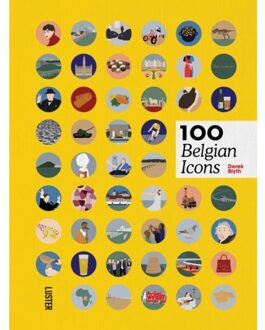 Luster Uitgeverij 100 Belgian Icons - Derek Blyth