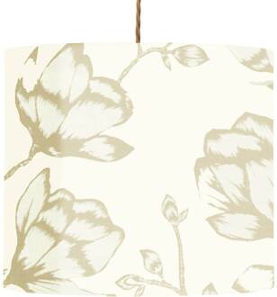 Lustica oyster 30cm kabel gedraaid/goud goud, wit, beige