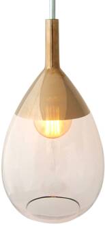 Lute glas-hanglamp goud-rook/goud goud-rook, goud