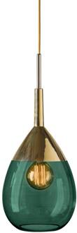 Lute hanglamp ivy green/goud Ø 22 cm goud, groen