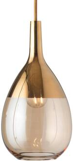 Lute S hanglamp goud goud-rook goud, goud-rook