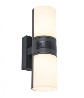 Lutec Cyra - LED-buitenlamp (wand) - Antraciet