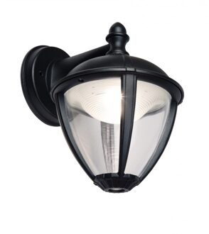 Lutec Unite 2602 bl LED-buitenlamp (wand) 9 W Warm-wit Zwart