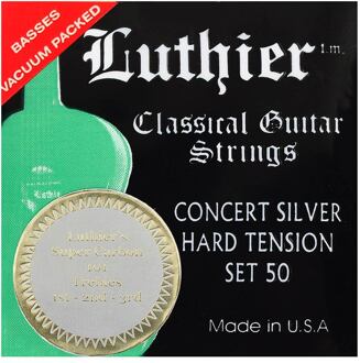 Luthier L-50SC snarenset klassiek snarenset klassiek, Concert Supreme, hard tension, met carbon trebles