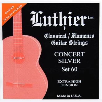 Luthier L-60 snarenset klassiek Concert Supreme snarenset klassiek Concert Supreme, extra high tension