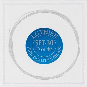 Luthier LD-34 D-4-snaar D-4-snaar, silverplated nylon, L-30 series, medium-hard tension