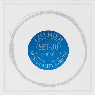 Luthier LE-36 E-6-snaar E-6-snaar, silverplated nylon, L-30 series, medium-hard tension