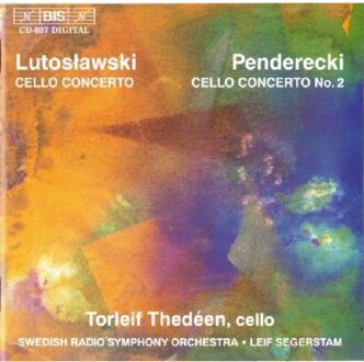 Lutoslawski, Penderecki: Cello Concertos / Thedeen, et al
