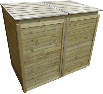 Lutra Lutrabox Afvalcontainerkast 2 Containers 150x90x122cm