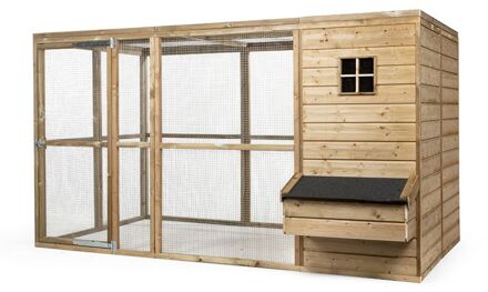 Luuk - Kippenren - 327x179x183 cm - Rechts