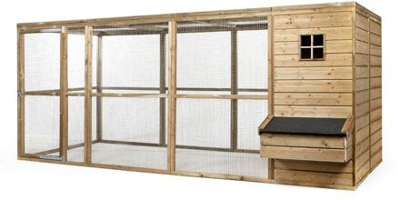 Luuk - Kippenren - 448x179x183 cm - Rechts