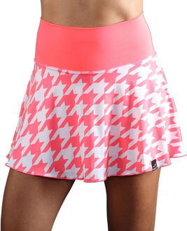 Lux II Rok Dames-Koraal,Wit - S