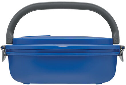 Lux polypropyleen 1000ml lunchbox - maat One size Blauw