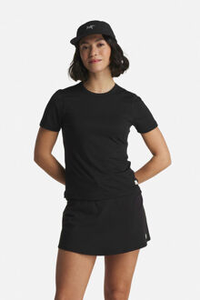 Lux Tee Dames Zwart - S