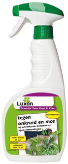 Luxan Greenfix Zero Kant & Klaar - Onkruid- en mosbestrijder - 750 ml