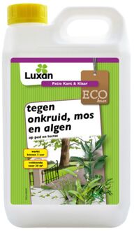 Luxan Patio Kant & Klaar ECO - tegen onkruid, mos en algen - 3 L