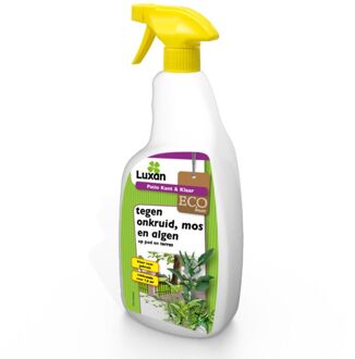 Luxan Patio Kant & Klaar ECO - tegen onkruid, mos en algen - 750 ml