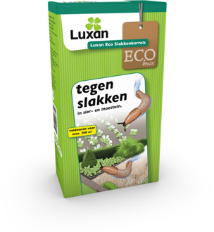 Luxan Slakkenkorrels Eco 500 Gram Karton Groen