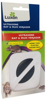 Luxan Ultrasoon muizenverjager - 370 m² - doos - 1 stuk