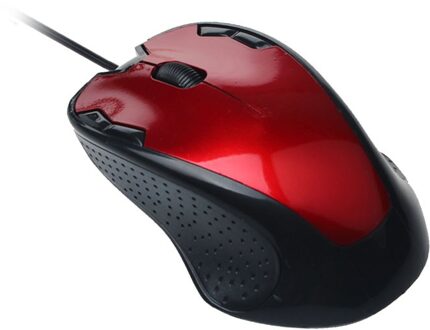 Luxe 1800 Dpi Usb Wired Optical Gaming Muizen Draagbare Ergonomische Computer Stille Pc Gamer Desktop Laptop Accessoires