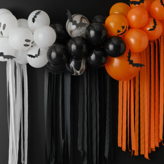 Luxe Ballon Decoratie Set Halloween Multikleur - Print
