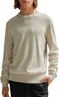 Luxe Beige Cashmere Sweater Hugo Boss , Beige , Heren - 2Xl,Xl,L,S