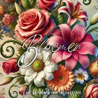 Luxe Bloemen Kleurboek voor Volwassenen (Hardcover) -  Koekoek Kinderboek (ISBN: 9789465201894)