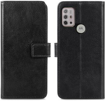 Luxe Booktype Motorola Moto G30 / G10 (Power) hoesje - Zwart