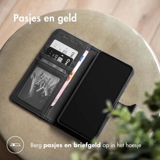 Luxe Booktype Motorola Moto G9 Power hoesje - Zwart