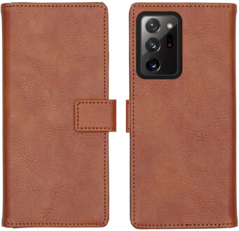 Luxe Booktype Samsung Galaxy Note 20 Ultra hoesje - Bruin