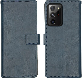 Luxe Booktype Samsung Galaxy Note 20 Ultra hoesje - Donkerblauw