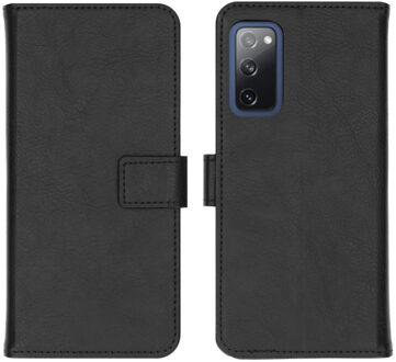 Luxe Booktype Samsung Galaxy S20 FE hoesje - Zwart