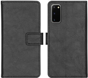 Luxe Booktype Samsung Galaxy S20 hoesje - Zwart