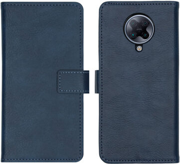 Luxe Booktype Xiaomi Poco F2 Pro hoesje - Donkerblauw