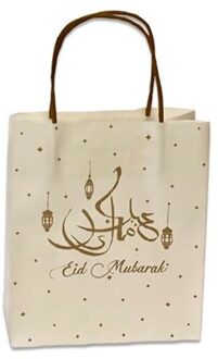 Luxe Cadeautas Eid Mubarak Goud Goud - Brons