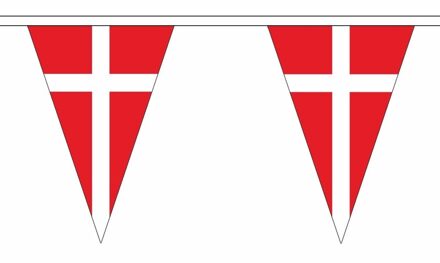 Luxe Denemarken vlaggenlijnen voor binnen en buiten Multi