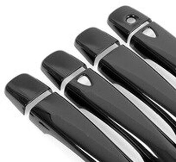 Luxe Deurgreep Covers Glossy Black Side Onderdelen Accessoires Exterieur