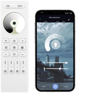 Luxe draadloze dimmer 4-zone rf + wifi