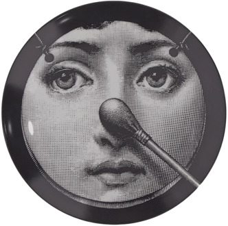 Luxe Eetbord Fornasetti , Gray , Unisex - ONE Size