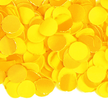 Luxe gele confetti 5 kilo - Feestconfetti - Feestartikelen versieringen