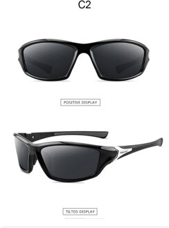 Luxe Gepolariseerde Zonnebril Mannen Rijden Shades Mannelijke Zonnebril Vintage Reizen Vissen Klassieke Zonnebril zwart
