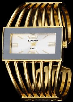 Luxe Gouden Horloges Vrouwen Armband Horloges Casual Dames Klok Hodinky Montre Femme Saati Relogio Feminino Relojes goud wit