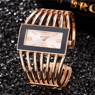 Luxe Gouden Horloges Vrouwen Armband Horloges Casual Dames Klok Hodinky Montre Femme Saati Relogio Feminino Relojes roos goud wit