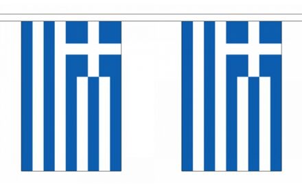 Luxe Griekenland vlaggenlijn 27 m